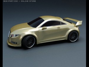 audi concept Modelo 3D