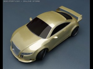 audi concept 3Dモデル