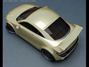 audi concept 3Dモデル