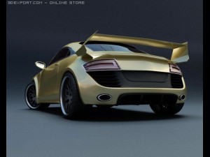 audi concept 3Dモデル