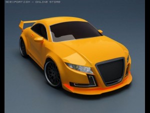 audi concept 3Dモデル