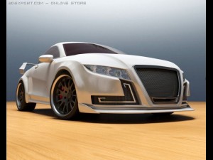 audi concept 3Dモデル
