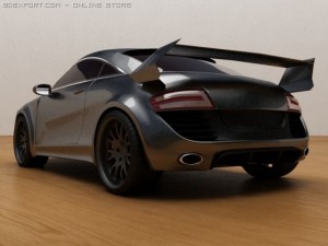 audi concept 3Dモデル