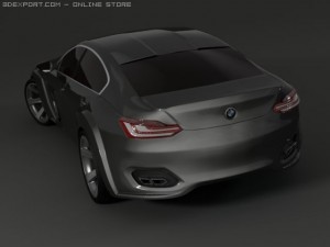 bmw cs concept 3D Model