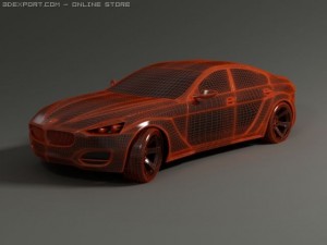 bmw cs concept 3D Model