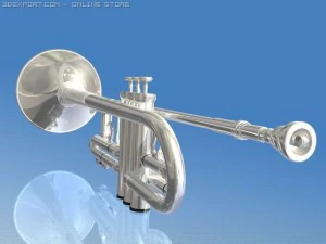 trumpet 3D Model
