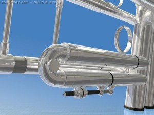 trumpet 3D 모델