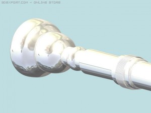 trumpet 3D 모델