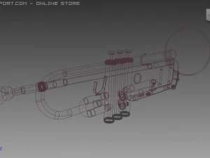 trumpet 3D Model