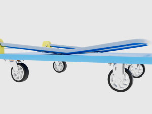 Platform Cart Modèle 3D