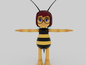 HoneyBee 3D 模型