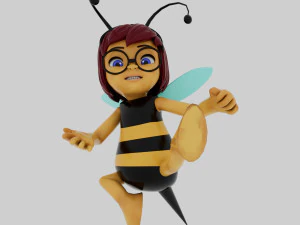 HoneyBee 3D Model