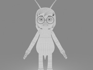 HoneyBee 3D 模型