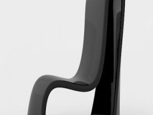 chair and table Modello 3D
