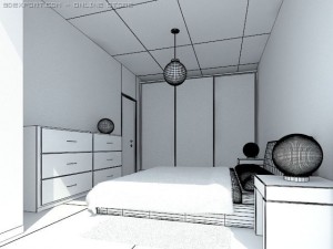 bedroom Model 3D