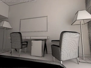 bedroom 2 3D Model