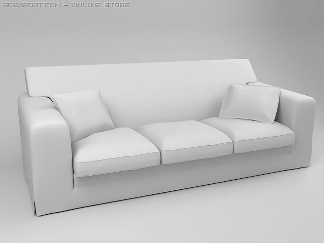 sofa 3D Model .c4d .max .obj .3ds .fbx .stl .blend 