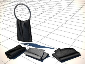towels Model 3D
