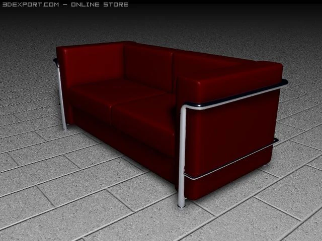 bench 3D Model .c4d .max .obj .3ds .fbx .stl .blend