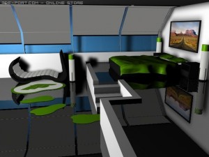 modern room 3D Model