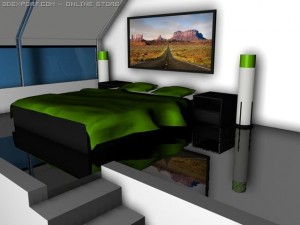 modern room 3D Model