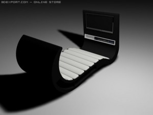 wave chair 3D Model