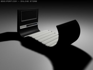 wave chair Modelo 3D
