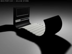 wave chair 3D Model