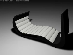 wave chair 3D Model