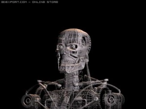 t800 portrait model 3D Model