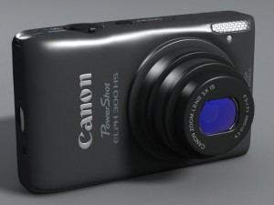 canon powershot elph 300 3D Model