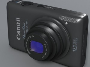 canon powershot elph 300 3D Model