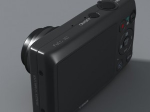 canon powershot elph 300 3D Model
