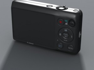canon powershot elph 300 3D Model