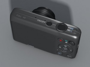 canon powershot elph 300 3D Model