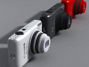 canon powershot elph 300 3D Model
