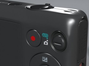 canon powershot elph 300 3D Model