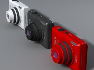 canon powershot elph 300 3D Model
