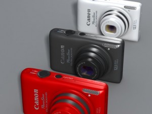 canon powershot elph 300 3D Model