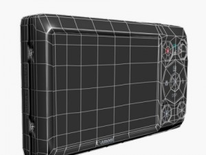 canon powershot elph 300 3D Model