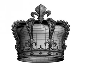 royal crown 3D Model