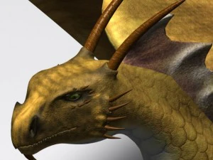 Drachen 3D Modell