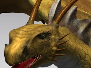 Drachen 3D Modell