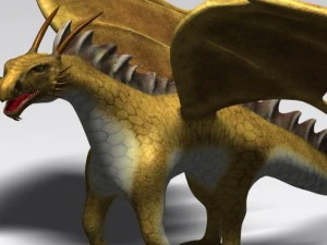 Drachen 3D Modell