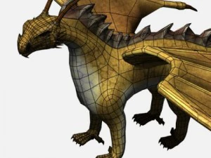 Drachen 3D Modell