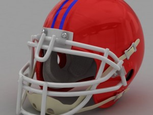 football helmet 3Dモデル