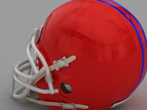 football helmet 3Dモデル