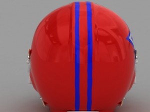 football helmet 3Dモデル