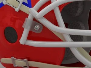 football helmet 3D Model