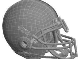 football helmet 3Dモデル